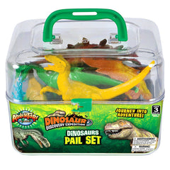 20 PC DINOSAUR PAIL SET LLB kids toys