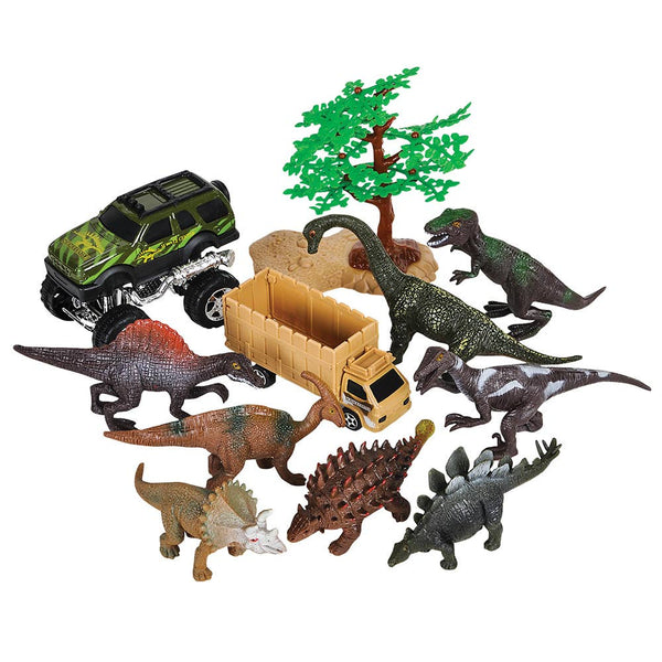 11 PC DINOSAUR EXPLORATION PLAYSET LLB kids toys