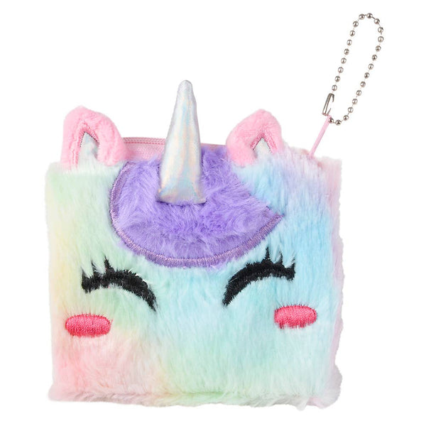 plush UNICORN COIN PURSE 5