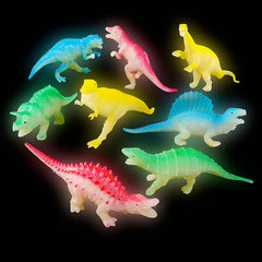 5.5" GLOW IN DARK DINOSAURS LLB kids toys