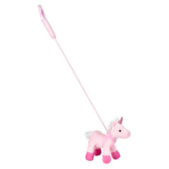 7" UNICORN WITH 27" LEASH LLB Plush Toys