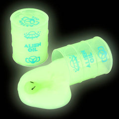 2.25" ALIEN GLOW IN DARK OIL SLIME LLB Slime & Putty