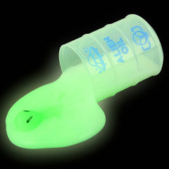 2.25" ALIEN GLOW IN DARK OIL SLIME LLB Slime & Putty