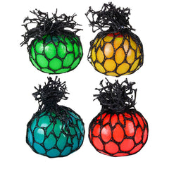 1.5" MINI SQUEEZE MESH STRESS BALL LLB Fidget Toys