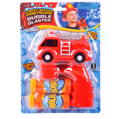 5" LIGHT AND SOUND FIRE TRUCK BUBBLE BLASTER LLB Car Toys