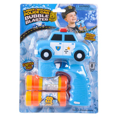 5" LIGHT AND SOUND POLICE CRUISER BUBBLE BLASTER  kids toys