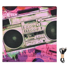 12" Boombox Wall Art Wireless Speaker - LLB Toys