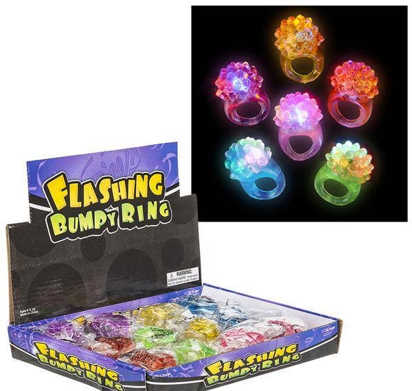 LIGHT-UP BUMPY RING LLB Light-up Toys