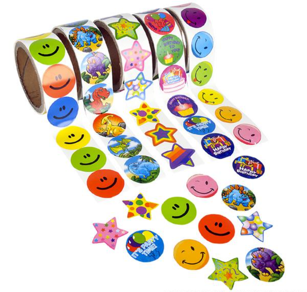 STICKER ROLL ASSORTMENT LLB Sticker