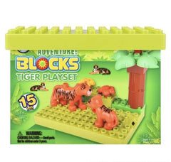 BLOCK SCENE TIGER 17PCS LLB kids toys