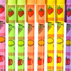 5" POP-A-POINT FRUIT PENCIL LLB Stationary