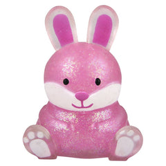 2.5" Squish Sticky Glitter Easter Bunny LLB Squishy Toys