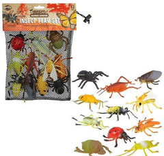 INSECT FIGURES IN MESH BAG LLB kids toys