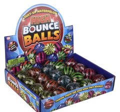 20PCS Light-up Watermelon Hi Bounce Ball