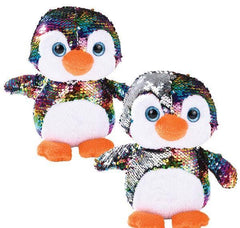 10" SEQUINIMALS PENGUIN ASSORTMENT LLB Plush Toys