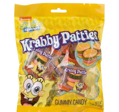 PEG BAG SPONGEBOB KRABBY PATTIES 2.54oz LLB Candy