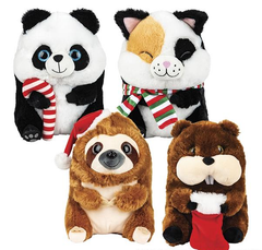 10" BELLY BUDDIES CHRISTMAS ASSORTMENT LLB Plush Toys