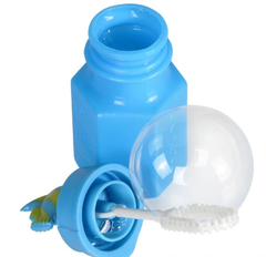 MINI TROPICAL FISH BUBBLE BOTTLE 0.6OZ 3" LLB kids toys