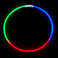 22" TRI-COLOR GLOW NECKLACE LLB kids toys