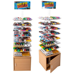 DISPLAY STAND AND VEHICLE BUNDLE LLB Car Toys