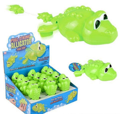 6" PULL-STRING ALLIGATOR BATH TOY LLB Bath Toys