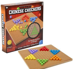 10" WOODEN CHINESE CHECKERS LLB Board Game