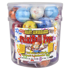 Jawbreaker Paint Ball Pops (36 Cnt) 5" LLB Candy