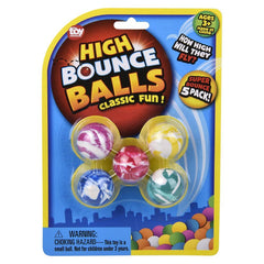 1"(27mm) Hi-Bounce Balls Assortment-Carded LLB kids toys