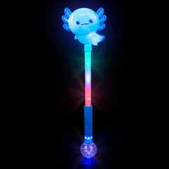 21" Light-Up Axolotl Magic Ball Wand - LLB Toys