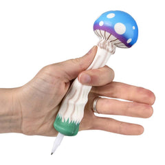 7" Squish Mushroom Pen