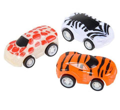 2" PULL BACK SAFARI CARS LLB kids toys