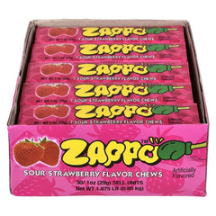 Zappo Sour Strawberry Chews