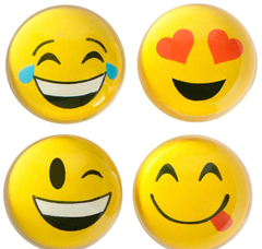 1.75" EMOTICON HI-BOUNCE BALL LLB kids toys