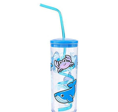 11oz AQUATIC CUP WITH TWISTY STRAW LLB kids toys