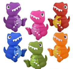 5.5" RUBBER T-REX WITH SOUND LLB kids toys