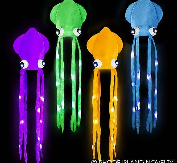 GIANT SQUID LIGHT-UP HAT 56