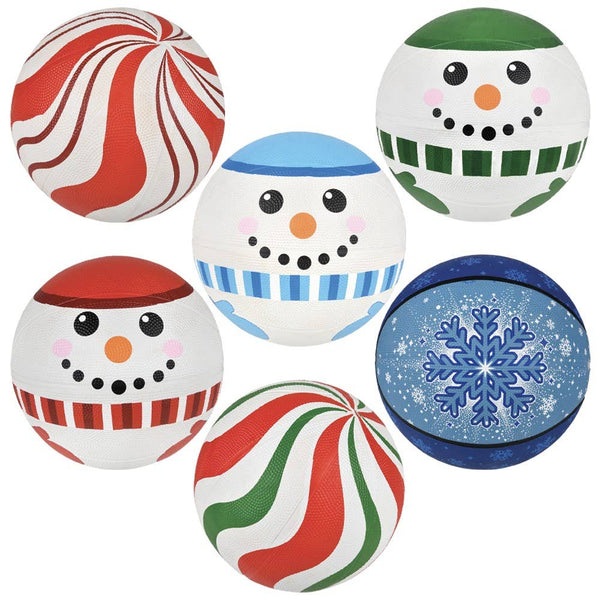 Christmas Regulation Basketball Assortment 9.5