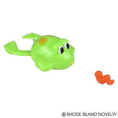 6.5" PULL-STRING FROG BATH TOY LLB kids toys