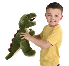 13" GREEN TYRANNOSAURUS REX LLB Plush Toys