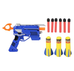 7.5" FOAM DART AND ROCKET BLASTER LLB kids toys