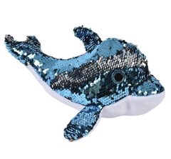 10" SEQUIN DOLPHIN LLB kids toys