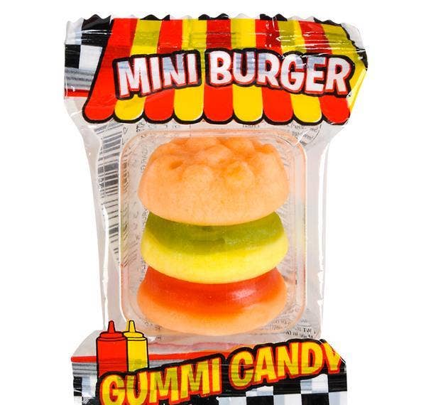 GUMMY BURGER CANDY (40PCS/UN) LLB kids toys