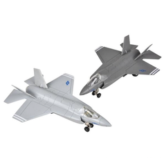 7.5" DIE-CAST PULL BACK F-35 LIGHTNING II LLB Car Toys