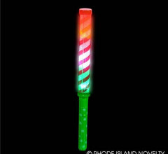 12" LIGHT-UP CANDY CANE STRIPE WAND LLB Christmas