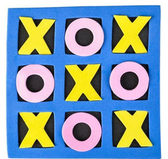 5" FOAM TIC-TAC-TOE LLB kids toys