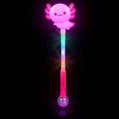 21" Light-Up Axolotl Magic Ball Wand - LLB Toys