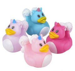 2" UNICORN RUBBER DUCKIES LLB Bath Toys