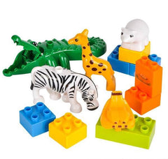 13 PC ZOO BLOCK SET LLB kids toys