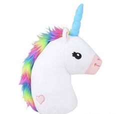 16" RAINBOW UNICORN HEAD LLB kids toys