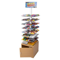 DISPLAY STAND AND VEHICLE BUNDLE LLB Car Toys